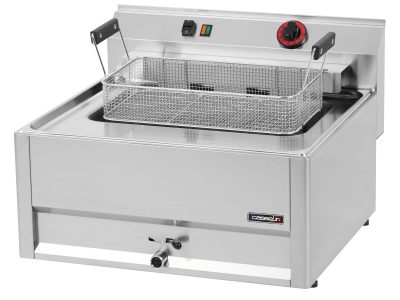 Friteuse électrique à poser avec vanne de vidange 16 litres 66