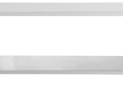 Table de travail inox 600 avec étagère 600 mm