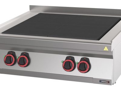 Fourneau électrique à poser 4 plaques coup de feu 80