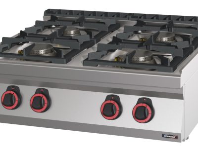 Fourneau gaz à poser 4 feux HP 80