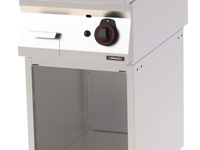 Plaque à SNACKer Fonte Lisse avec soubassement Gaz 40