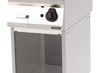 Plaque à SNACKer Fonte Rainurée avec soubassement Gaz 40