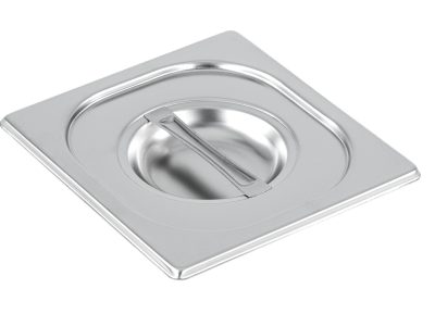 Couvercle bac Gastronorme 1/6 AISI 201