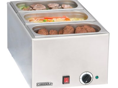 Bain-marie avec 3 x GN 1/3
