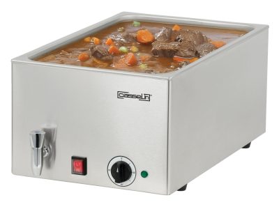 Bain-marie avec robinet de vidange GN 1/1