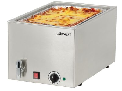 Bain-marie avec robinet de vidange GN 1/1 - 200 mm