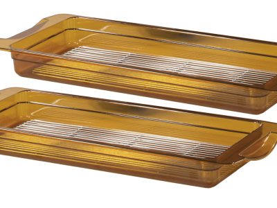 Lot de 2 bacs GN 2/4 haute température