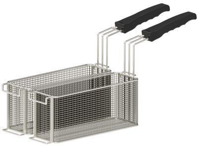 Lot de 2 paniers 4,5L pour friteuse 10 litres