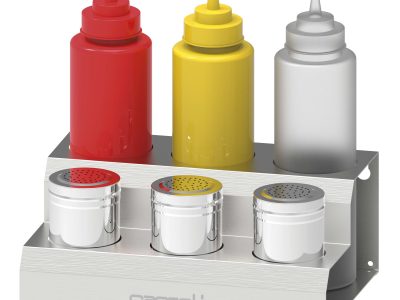 Porte bouteilles à sauce et épices