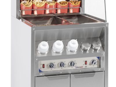 Poste de salage chauffe sauce 600