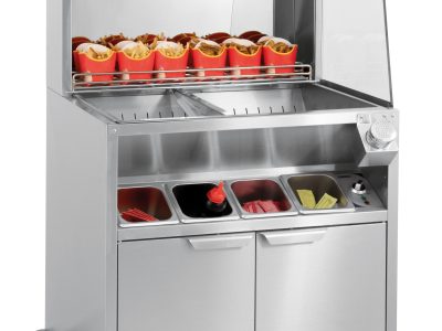 Poste de salage double chauffe 800