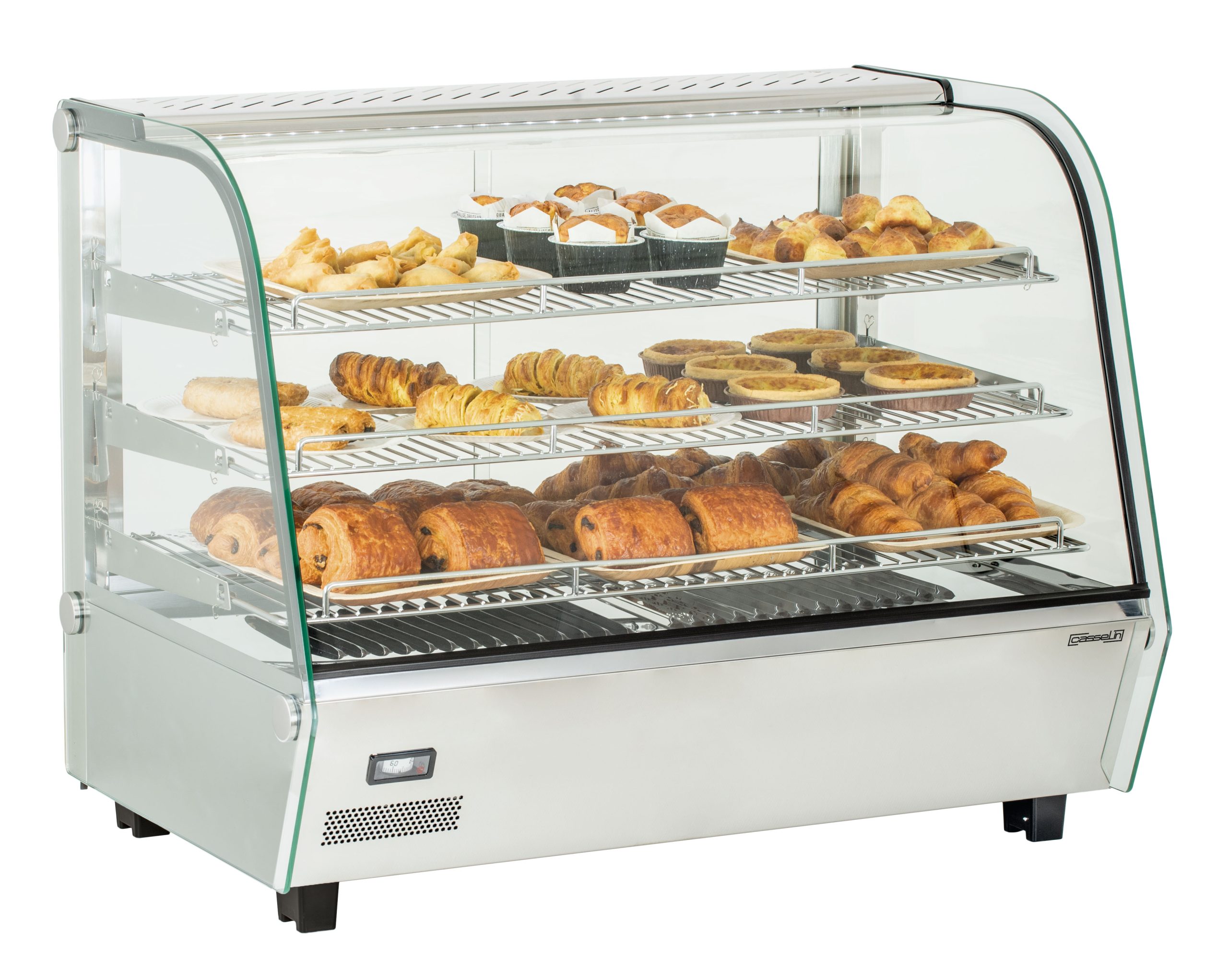 Vitrine chauffante 160L