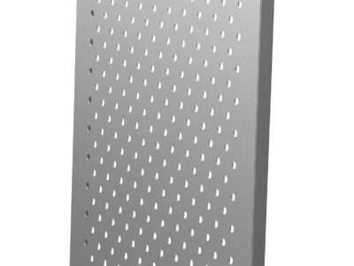 GRILLE EN ACIER INOX POUR REFRIGERATEUR DE BAR AVEC PORTES EN VERRE