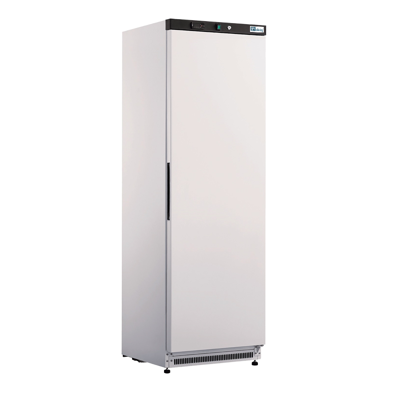 ARMOIRE POSITIVE - 1 PORTE PLEINE - 400 L - FINITION LAQUÉE BLANCHE
