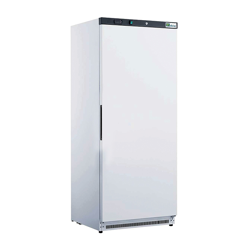ARMOIRE NÉGATIVE - 1 PORTE PLEINE - 600 L - FINITION LAQUÉE BLANCHE