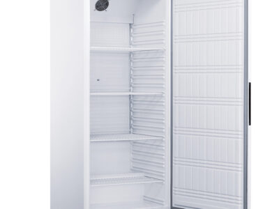 ARMOIRE POSITIVE - 1 PORTE PLEINE - 600 L - FINITION LAQUÉE BLANCHE
