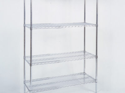 KITS DE BASE 4 PIEDS + 4 TABLETTES - 900 MM