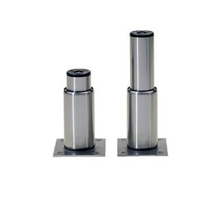 KIT 4 PIEDS - HAUTEUR 90 MM (FILETAGE M8)