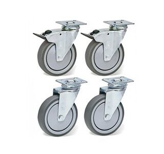 KIT 4 ROUES POUR FOUR TECNOINOX