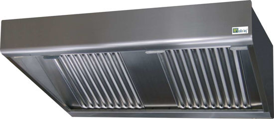 HOTTE DE VENTILATION AVEC ÉCLAIRAGE LED - LONG. 1200 MM