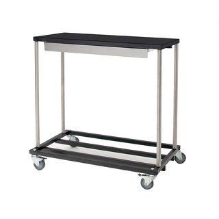 TABLE MOBILE AVEC FREINS POUR ROTISSOIRE